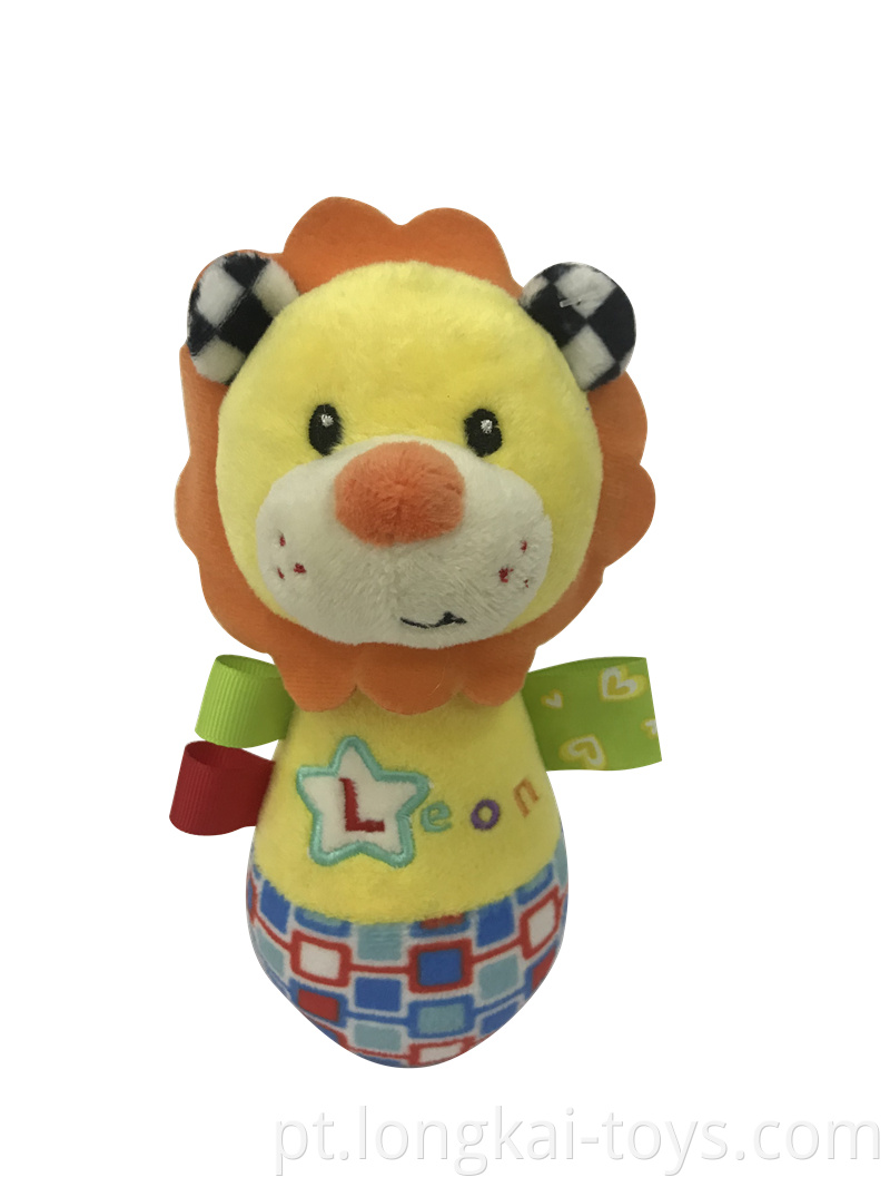 Lion Rattle Baby Toy